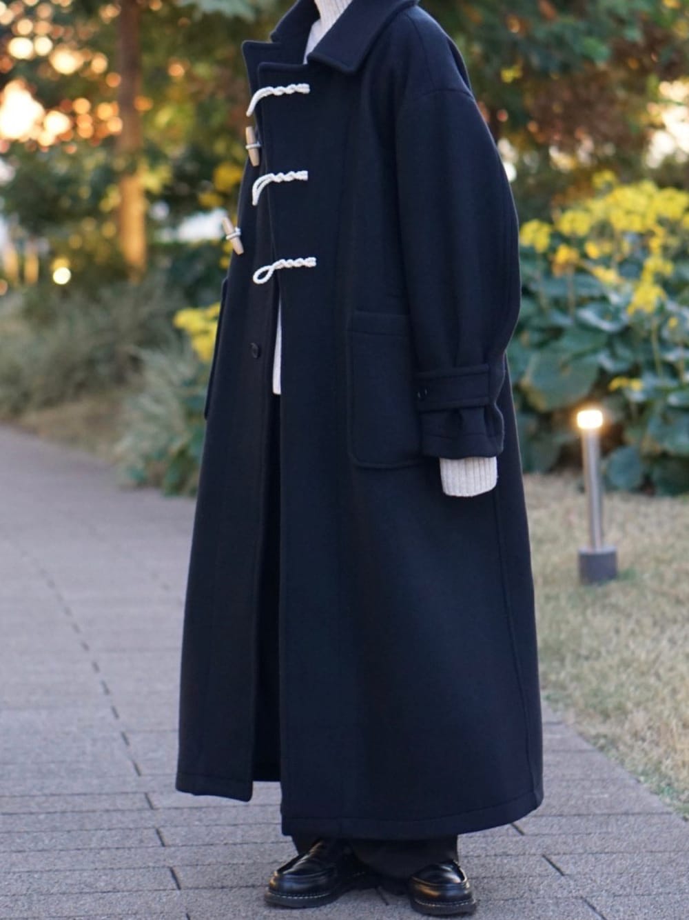 CLANE OVER MAXI DUFFLE COAT クラネ ダッフルコート-