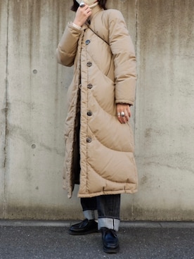 Kさん（レディース・162cm）の冬コーディネート