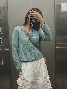 「Java（ジャバ）のアイテム」を使った、Hayley さん（レディース・164cm）の秋コーディネート