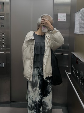 Hayley さん（レディース・164cm）の冬コーディネート