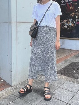 Hayley さん（レディース・164cm）の夏コーディネート