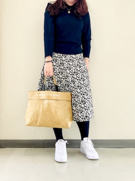 「Alice and Olivia（アリスオリヴィア）のアイテム」を使った、halm19さん（レディース・163cm）の冬コーディネート