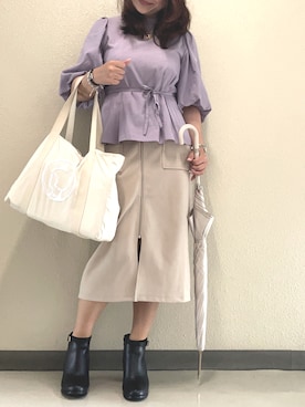 「RAINFUBS（レインファブス）のアイテム」を使った、halm19さん（レディース・163cm）の夏コーディネート