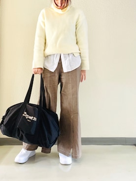 「Re.Verofonna（ヴェロフォンナ）のアイテム」を使った、halm19さん（レディース・163cm）の冬コーディネート