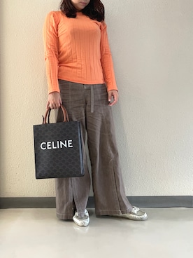 「茶系」｜halm19さん（レディース・163cm）の冬コーディネート