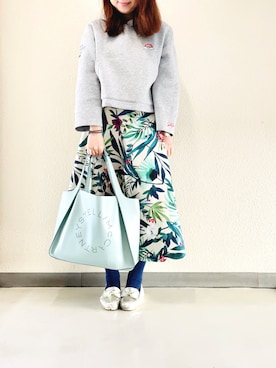 「ごきげんウィーク」｜「アイテム（ローファー）」を使った、halm19さん（レディース・163cm）の春コーディネート