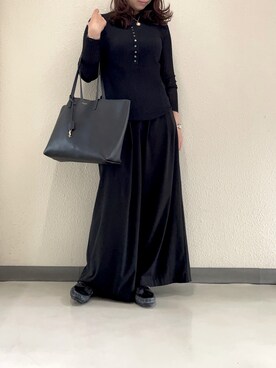 「LA BELLE ETUDE（ラベルエチュード）のアイテム（ジャケット/アウター）」を使った、halm19さん（レディース・163cm）の冬コーディネート
