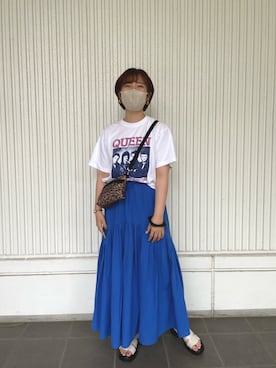 「Lattice（Lattice）のアイテム（アクセサリー）」を使った、ほのかさん（レディース・161cm）の夏コーディネート