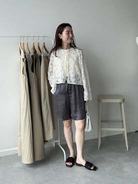 mizkさん（レディース・162cm）の夏コーディネート