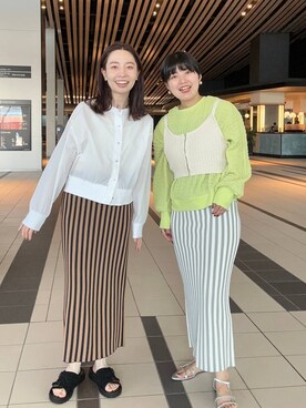 mizkさん（レディース・162cm）の春コーディネート