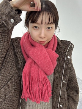 「アイテム（ブルゾン）」を使った、mizkさん（レディース・162cm・30代）の秋コーディネート