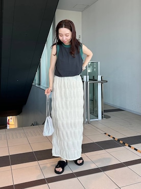 mizkさん（レディース・162cm）の夏コーディネート