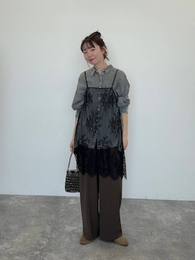 mizkさん（レディース・162cm）の冬コーディネート