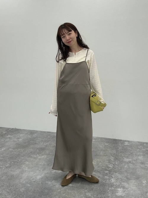LEPSIM新品　サテンキャミワンピース LEPSIM｜ストレッチサテンキャミワンピース | Rakuten Fashion(楽天