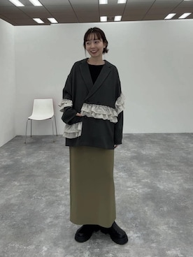 mizkさん（レディース・162cm）の春コーディネート