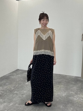 mizkさん（レディース・162cm）の春コーディネート