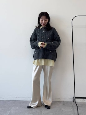 mizkさん（レディース・162cm）の冬コーディネート