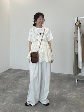 「LEPSIM（レプシィム）のアイテム」を使った、mizkさん（レディース・162cm）の春コーディネート