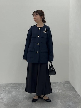 mizkさん（レディース・162cm）の冬コーディネート