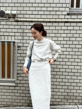 「アイテム（スウェット）」を使った、mizkさん（レディース・162cm・30代）の秋コーディネート