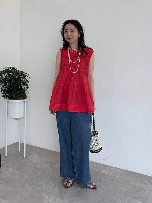 セール】ボイルノースリブラウス 243206（シャツ/ブラウス）｜LEPSIM