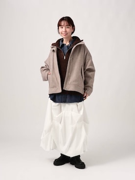 mizkさん(レディース・162cm)の秋コーディネート