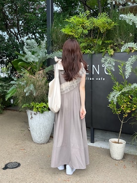 「COCO DEAL（ココディール）のアイテム（ワンピース/ドレス）」を使った、yuririn*さん（レディース・156cm）の秋コーディネート
