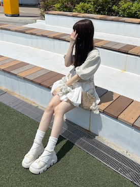 「Ada.（エイダ）のアイテム」を使った、yuririn*さん（レディース・156cm）の夏コーディネート