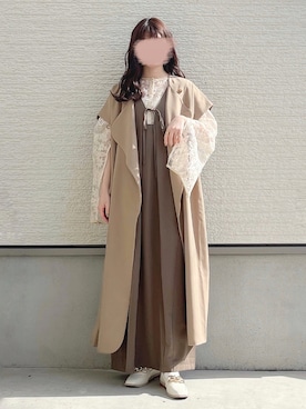 「babcode」｜yuririn*さん（レディース・156cm）の冬コーディネート