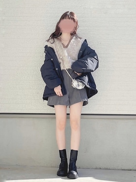 「WEGO（ウィゴー）のアイテム（ジャケット/アウター）」を使った、yuririn*さん（レディース・156cm）の秋コーディネート