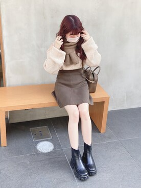 yuririn*さん（レディース・156cm）の冬コーディネート