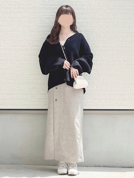 「GRL（グレイル）の2Wayキルティングがま口ミニバッグ（ショルダーバッグ）」を使った、yuririn*さん（レディース・156cm）の夏コーディネート