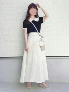 「coen by SIZU（コーエンバイシズ）のアイテム」を使った、yuririn*さん（レディース・156cm）の夏コーディネート