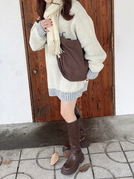 yuririn*さん（レディース・156cm）の冬コーディネート