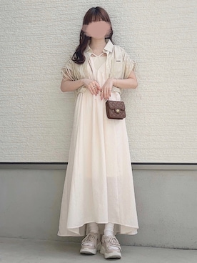 「アイテム（キャミソール）」を使った、yuririn*さん（レディース・156cm）の春コーディネート