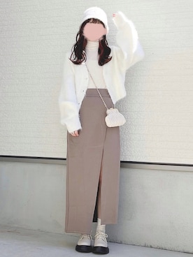 「SNIDEL（スナイデル）のアイテム（ハット）」を使った、yuririn*さん（レディース・156cm）の秋コーディネート