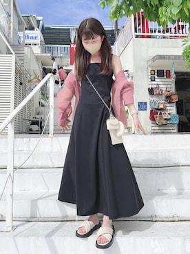 「Heather（ヘザー）のアイテム（財布/小物）」を使った、yuririn*さん（レディース・156cm）の夏コーディネート