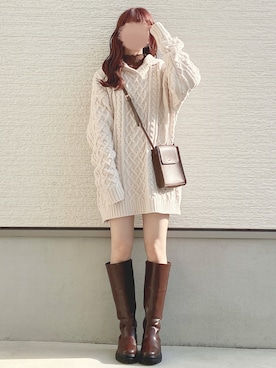 yuririn*さん（レディース・156cm）の冬コーディネート