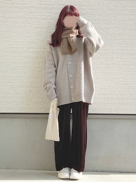 「ANEMONE（アネモネ）のアイテム」を使った、yuririn*さん（レディース・156cm）の秋コーディネート