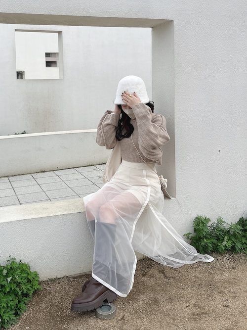 SNIDEL（スナイデル）の「ファーバケットハット（ハット）」 - WEAR