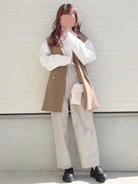「Heather（ヘザー）のアイテム（財布/小物）」を使った、yuririn*さん（レディース・156cm）の冬コーディネート