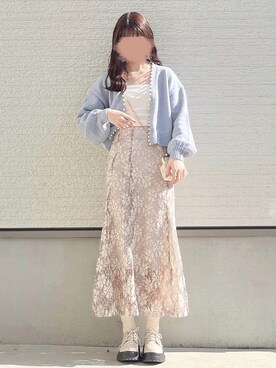 「GRL（グレイル）の2Wayキルティングがま口ミニバッグ（ショルダーバッグ）」を使った、yuririn*さん（レディース・156cm）の冬コーディネート