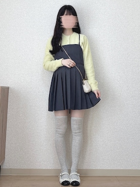 「アイテム（パンプス）」を使った、yuririn*さん（レディース・156cm）の冬コーディネート