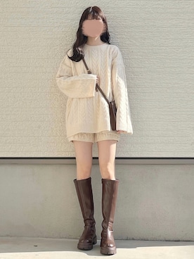 yuririn*さん（レディース・156cm）の冬コーディネート