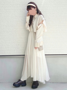 「アイテム（ドレスシューズ）」を使った、yuririn*さん（レディース・156cm）の夏コーディネート