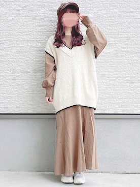 yuririn*さん（レディース・156cm）の冬コーディネート