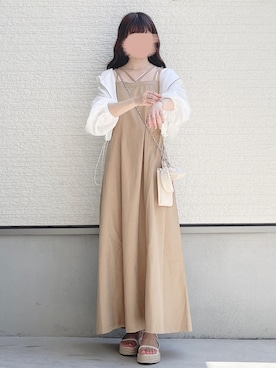 「Heather（ヘザー）のアイテム（財布/小物）」を使った、yuririn*さん（レディース・156cm）の夏コーディネート