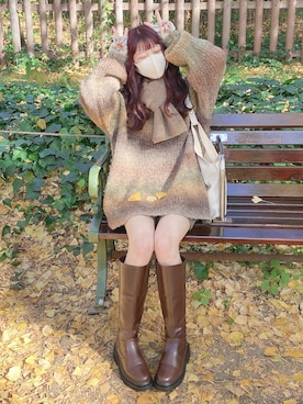 yuririn*さん（レディース・156cm）の冬コーディネート