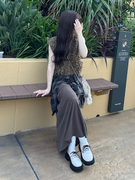 「アイテム（パンプス）」を使った、yuririn*さん（レディース・156cm）の秋コーディネート