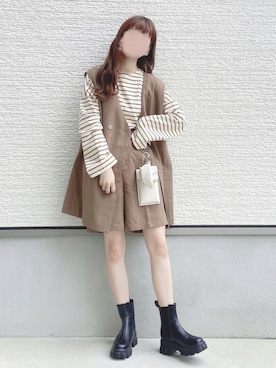 「Heather（ヘザー）のアイテム（財布/小物）」を使った、yuririn*さん（レディース・156cm）の夏コーディネート
